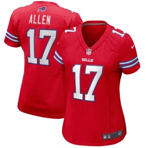 Women's Nike Josh Allen Red Buffalo Bills Alternate Game Player Jersey