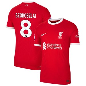 Dominik Szoboszlai  Liverpool Nike 2023/24 Home Authentic Jersey - Red