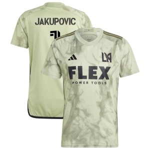 Eldin Jakupovic LAFC adidas 2023 Smokescreen Replica Jersey - Green