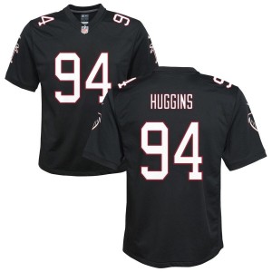 Albert Huggins Atlanta Falcons Nike Youth Throwback Game Jersey - Black