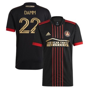 Jurgen Damm Atlanta United FC adidas 2021 The BLVCK Kit Replica Jersey