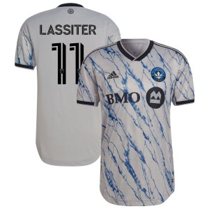Ariel Lassiter CF Montreal adidas 2023 Secondary Authentic Jersey - Gray