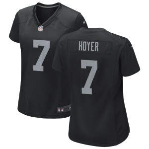 Brian Hoyer Las Vegas Raiders Nike Women's Game Jersey - Black