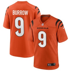 Joe Burrow Cincinnati Bengals Nike Alternate Game Jersey - Orange
