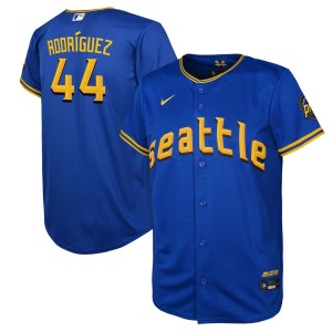 Julio Rodriguez Seattle Mariners Nike Toddler 2023 City Connect Replica Player Jersey - Royal