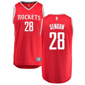 Alperen Sengun Houston Rockets Fanatics Branded Fast Break Replica Jersey Red - Icon Edition