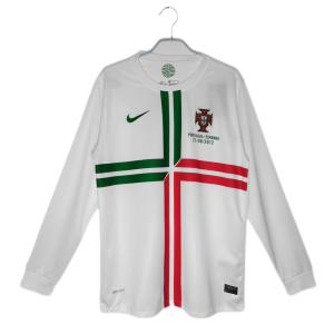 Portugal Away Long Sleeves Jersey 2012 2013 Retro