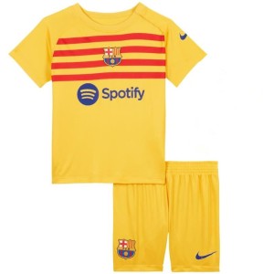 22/23 Youth Barcelona Fourth Jersey Kids Kit