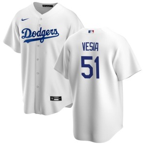 Alex Vesia Los Angeles Dodgers Nike Youth Home Replica Jersey - White