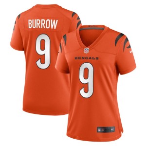 Joe Burrow Cincinnati Bengals Nike Women's Game Jersey - Orange