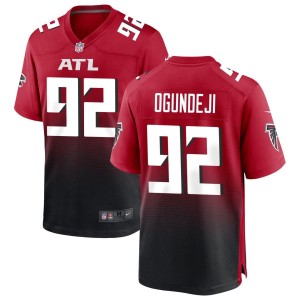 Adetokunbo Ogundeji Atlanta Falcons Nike Alternate Game Jersey - Red