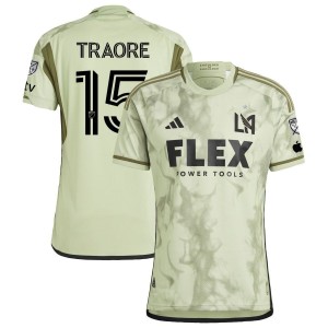 Mohammed Traore LAFC adidas 2023 Smokescreen Authentic Jersey - Green