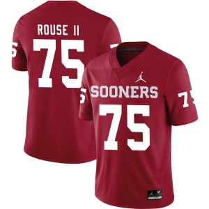 Walter Rouse II Oklahoma Sooners Jordan Brand NIL Replica Football Jersey - Crimson