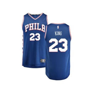 Louis King Philadelphia 76ers Fanatics Branded Youth Fast Break Replica Jersey Royal - Icon Edition
