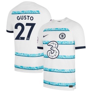 Malo Gusto Chelsea Nike 2022/23 Away Vapor Match Authentic Jersey - White