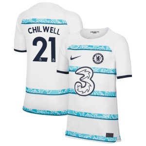 Ben Chilwell Chelsea Nike Youth 2022/23 Away Breathe Stadium Replica Jersey - White