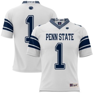 #1 Penn State Nittany Lions ProSphere Youth Football Jersey - White