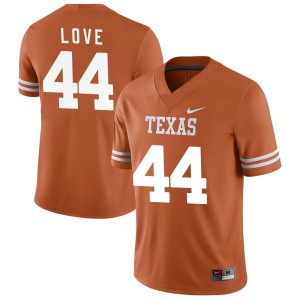 Tannahill Love Texas Longhorns Nike NIL Replica Football Jersey - Texas Orange