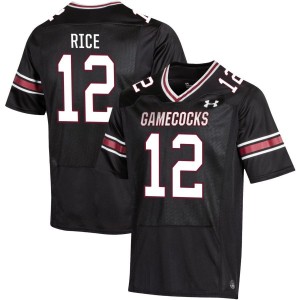 Eriq Rice South Carolina Gamecocks Under Armour NIL Replica Football Jersey - Black