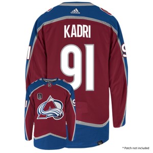 Nazem Kadri Colorado Avalanche Adidas Primegreen Authentic NHL Hockey Jersey