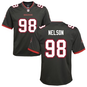 Anthony Nelson Tampa Bay Buccaneers Nike Youth Alternate Game Jersey - Pewter
