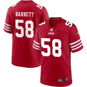 Alex Barrett San Francisco 49ers Nike Jersey - Scarlet