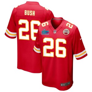 Deon Bush Kansas City Chiefs Nike Super Bowl LVII Game Jersey - Red