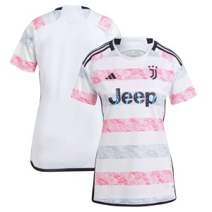 Juventus adidas Women's 2023/24 Away Replica Jersey - White