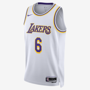Los Angeles Lakers Association Edition 2022/23 Nike Dri-FIT NBA Swingman Jersey - White