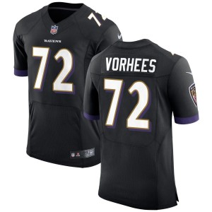 Andrew Vorhees Baltimore Ravens Nike Speed Machine Elite Jersey - Black