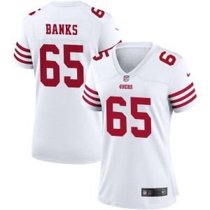Aaron Banks San Francisco 49ers Nike Women's Game Jersey - White