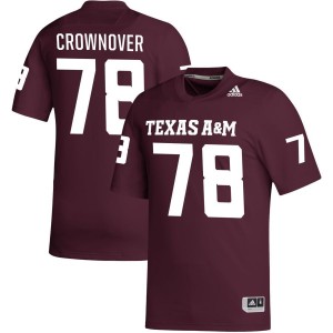 Dametrious Crownover Texas A&M Aggies adidas NIL Replica Football Jersey - Maroon