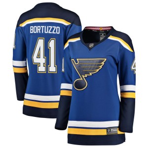 Robert Bortuzzo St. Louis Blues Fanatics Branded Women's Breakaway Player Jersey - Blue