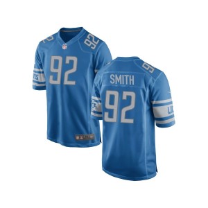 Chris Smith Detroit Lions Nike Youth Team Color Game Jersey - Blue