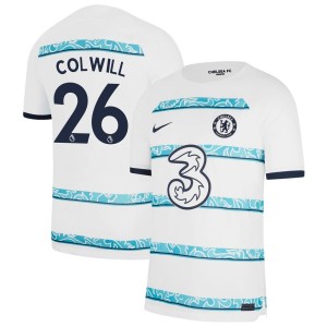Levi Colwill Chelsea Nike 2022/23 Away Breathe Stadium Replica Jersey - White