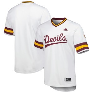 Arizona State Sun Devils adidas Replica Baseball Jersey - White