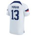 Alex Morgan USWNT Nike 2022/23 Home Breathe Stadium Replica Player Jersey - White