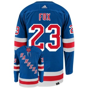 Adam Fox New York Rangers Adidas Primegreen Authentic NHL Hockey Jersey