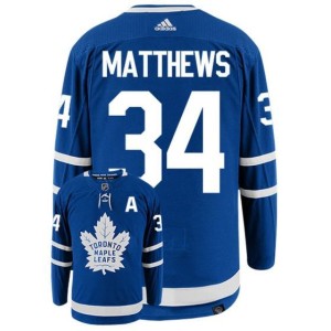 Auston Matthews Toronto Maple Leafs Adidas Primegreen Authentic NHL Hockey Jersey