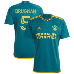 Gaston Brugman LA Galaxy adidas 2023 LA Kit Replica Jersey - Green
