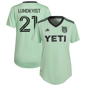 Adam Lundkvist Austin FC adidas Women's 2022 The Sentimiento Kit Replica Jersey - Mint