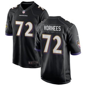 Andrew Vorhees Baltimore Ravens Nike Alternate Game Jersey - Black