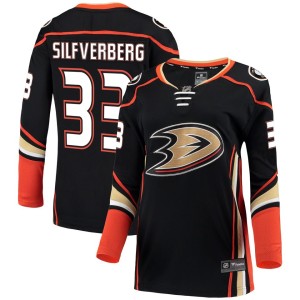Jakob Silfverberg Anaheim Ducks Fanatics Branded Women's Breakaway Jersey - Black