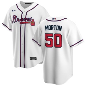 Charlie Morton Atlanta Braves Nike Home Replica Jersey - White