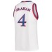 Devonte' Graham Kansas Jayhawks Original Retro Brand Commemorative Classic Basketball Jersey - White