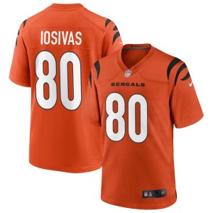 Andrei Iosivas Cincinnati Bengals Nike Youth Alternate Game Jersey - Orange