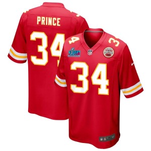 Deneric Prince Kansas City Chiefs Nike Super Bowl LVII Game Jersey - Red