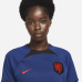 Netherlands 2022/23 Stadium Away Women's Nike Dri-FIT Soccer Jersey - Deep Royal Blue/Black/Habanero Red