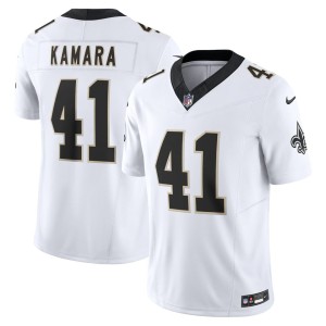 Men's Nike Alvin Kamara White New Orleans Saints Vapor F.U.S.E. Limited Jersey