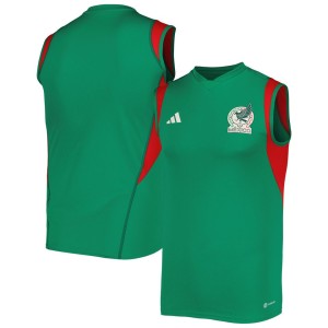 Mexico National Team adidas Sleeveless Training Jersey - Green